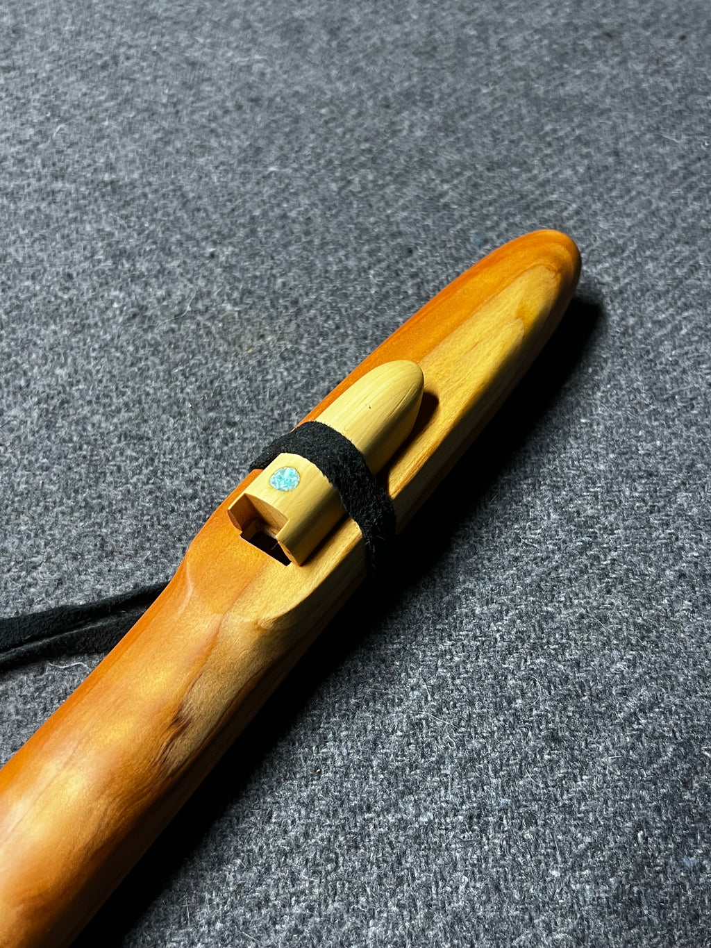 Quilted Redwood Flute — F#, 432 Hz