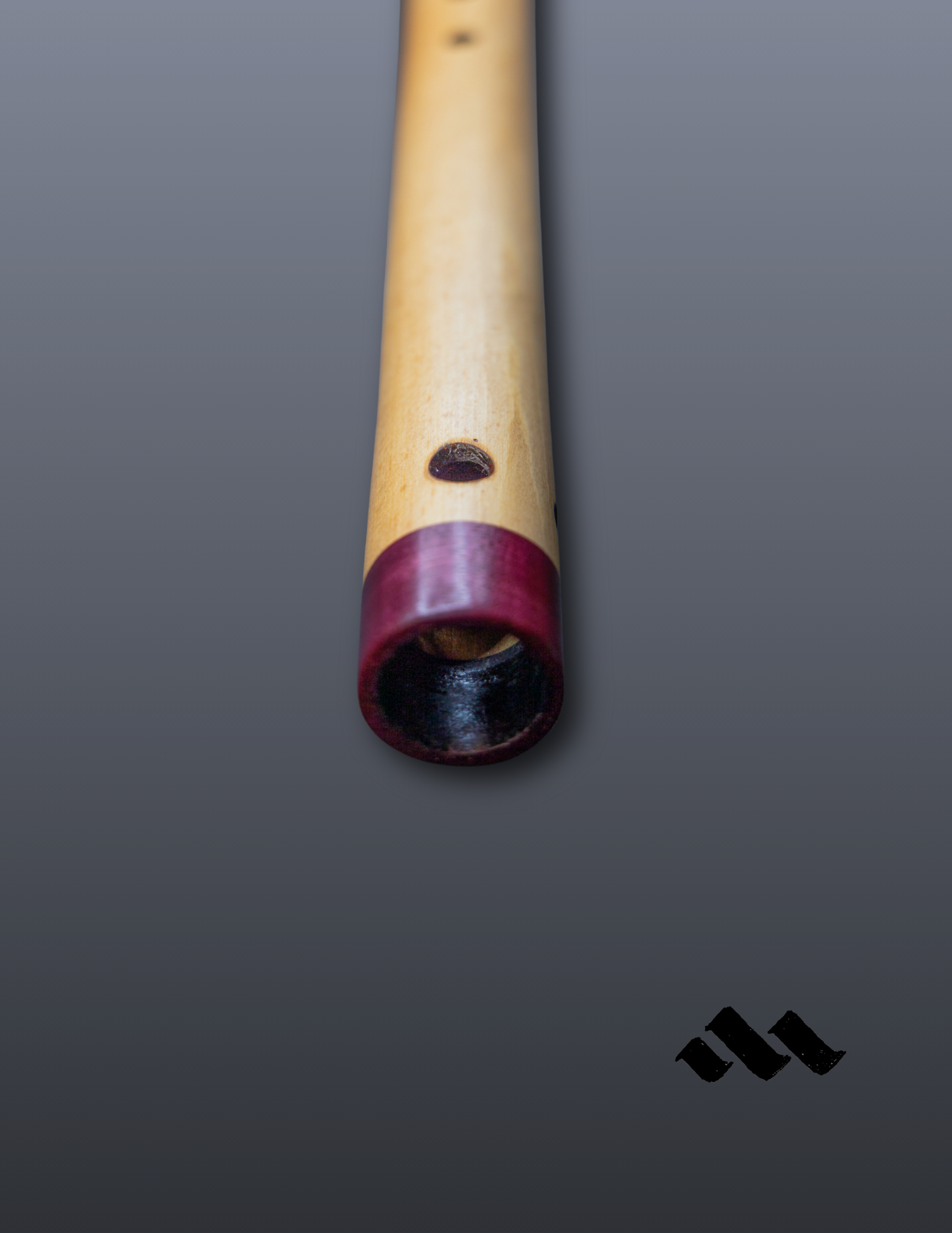 NAF Pine/Purple Heart/Black Walnut/Turquoise Db/C# 432hz