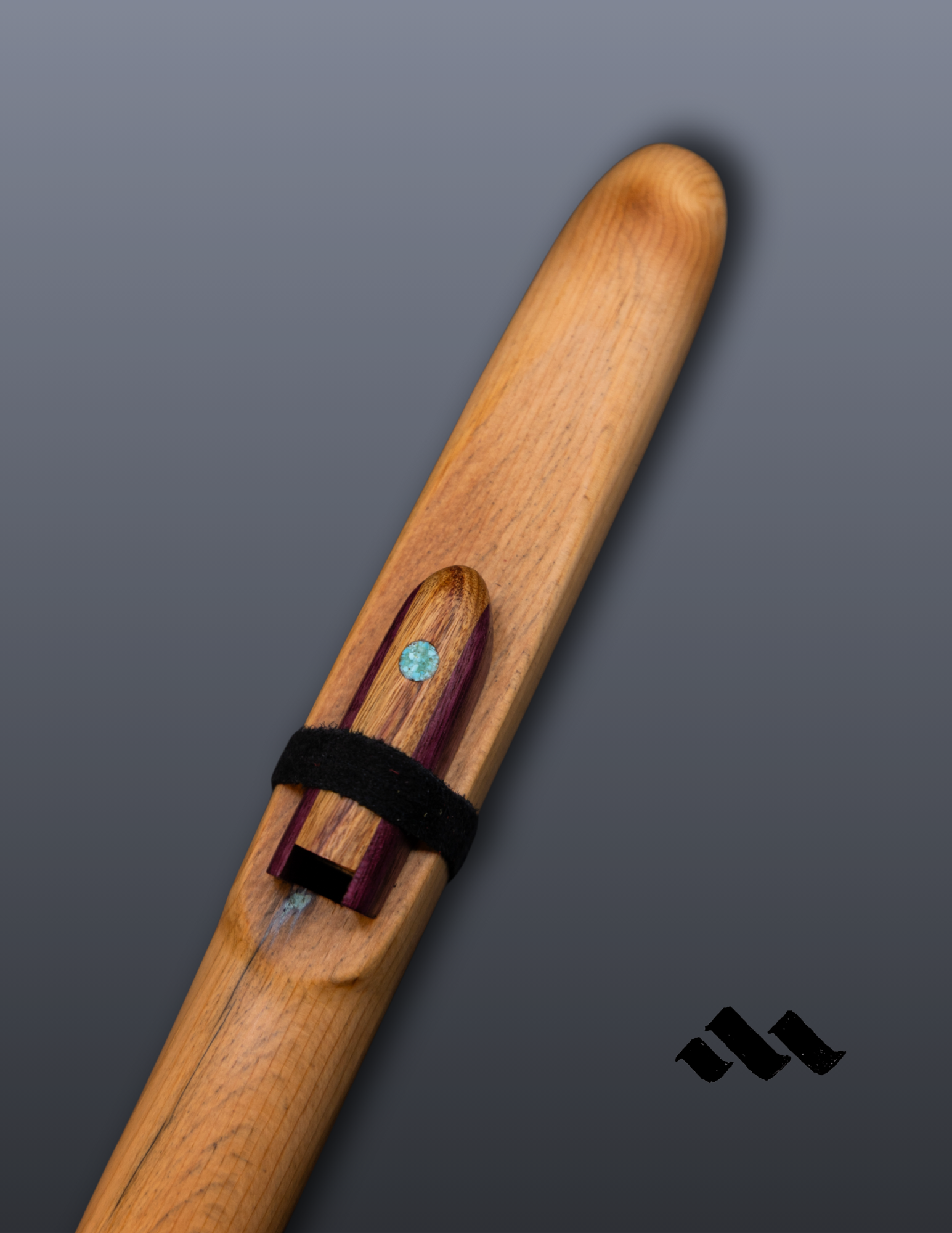 NAF Reclaimed Barn Wood Pine/Canary/Purple Heart/Turquoise E 432hz