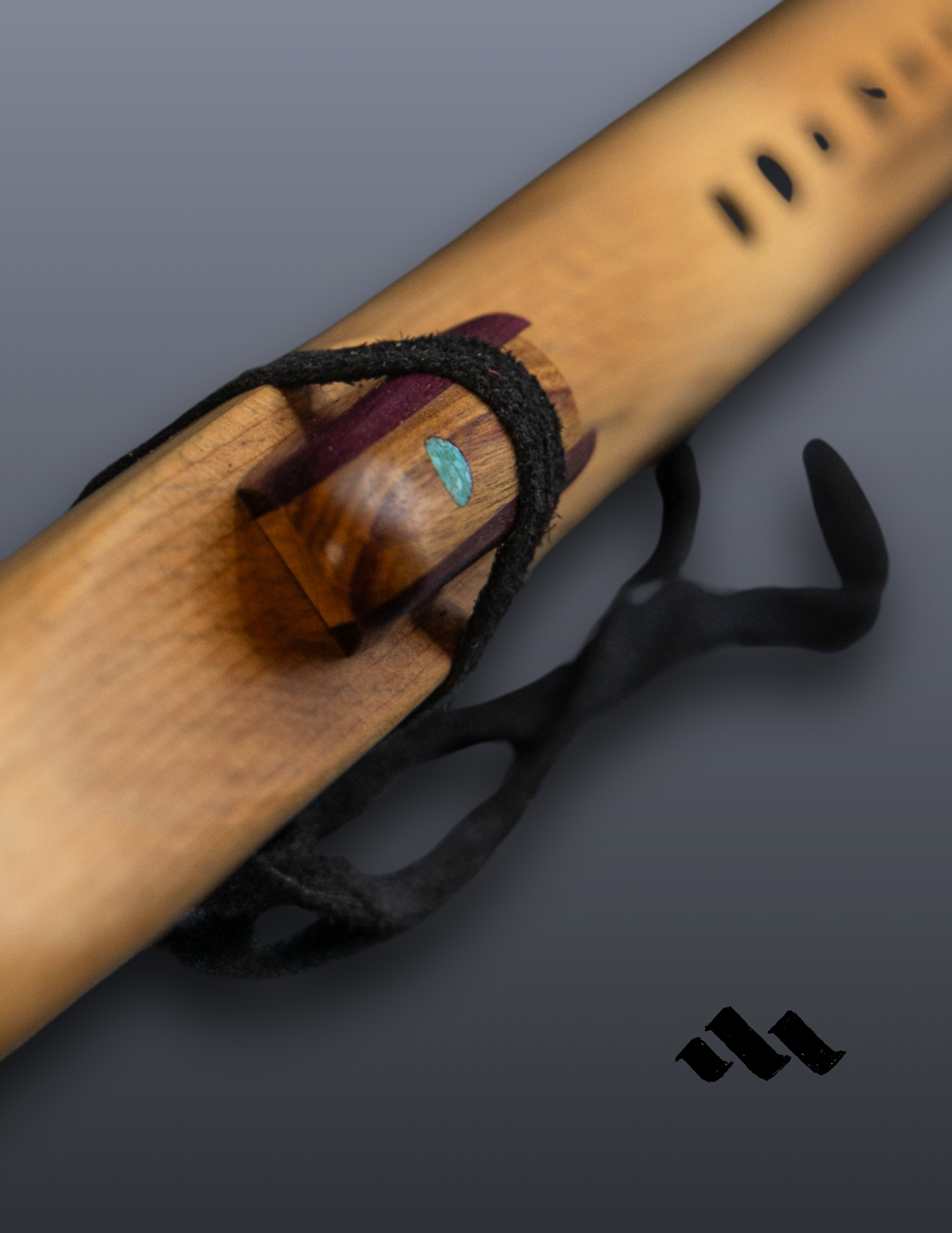 NAF Reclaimed Barn Wood Pine/Canary/Purple Heart/Turquoise E 432hz