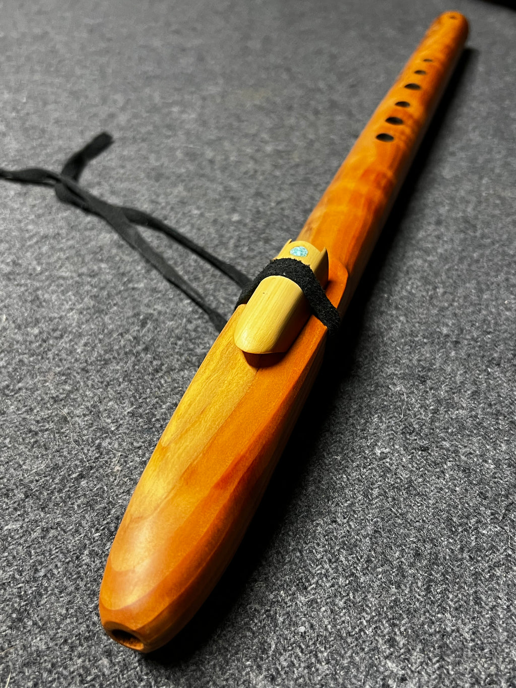 Quilted Redwood Flute — F#, 432 Hz