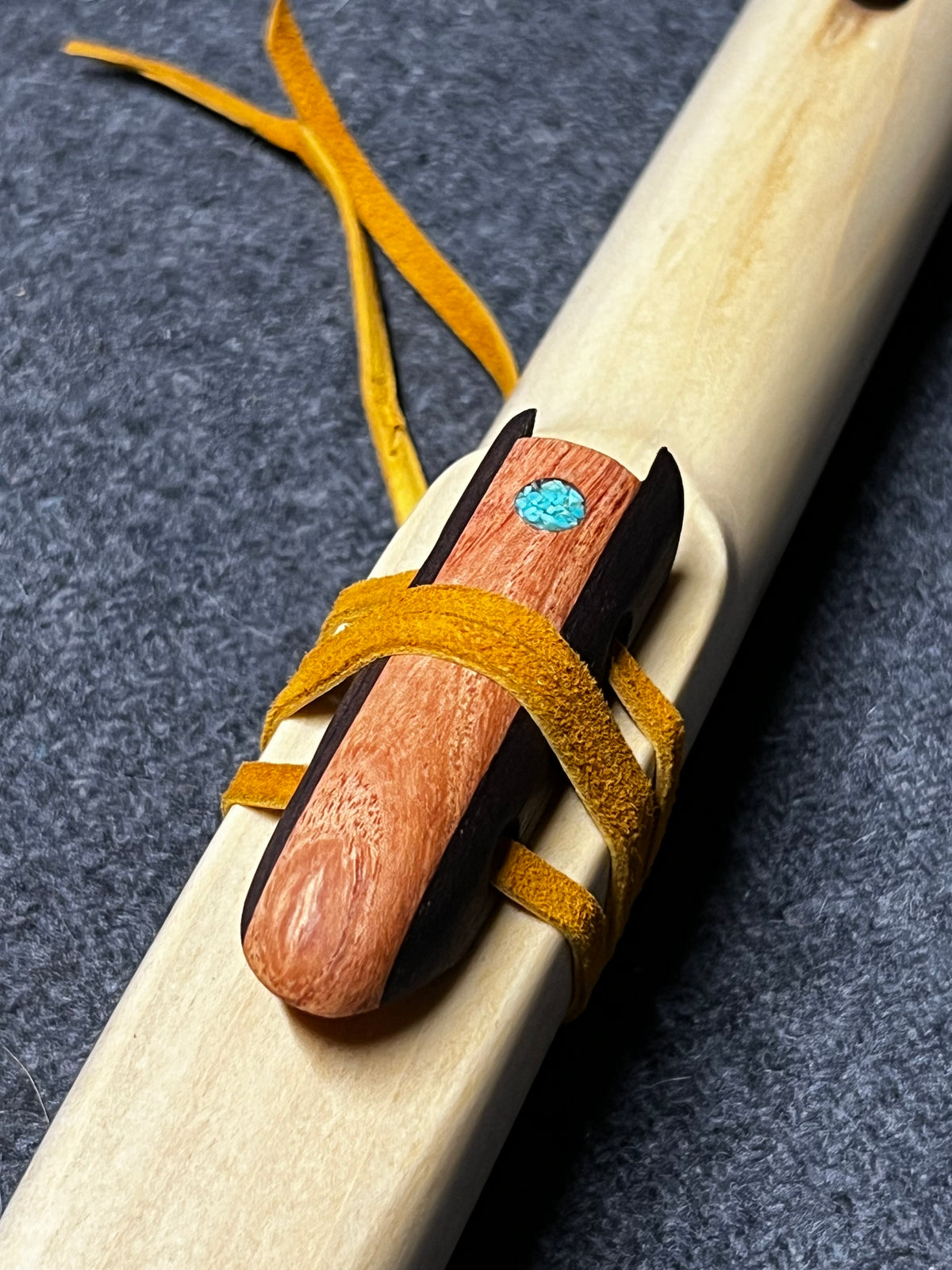 Reclaimed Poplar Flute — F#, 432 Hz