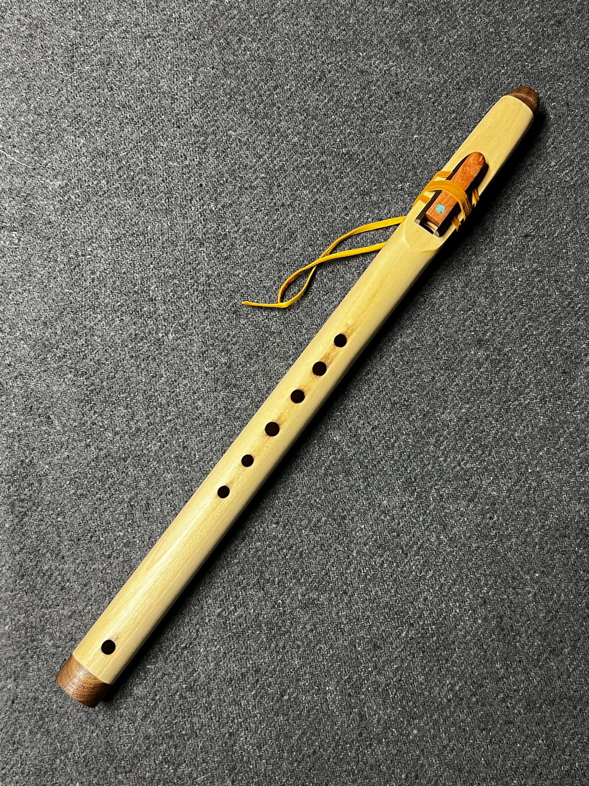 Reclaimed Poplar Flute — F#, 432 Hz