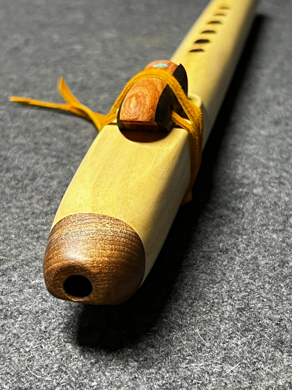 Reclaimed Poplar Flute — F#, 432 Hz
