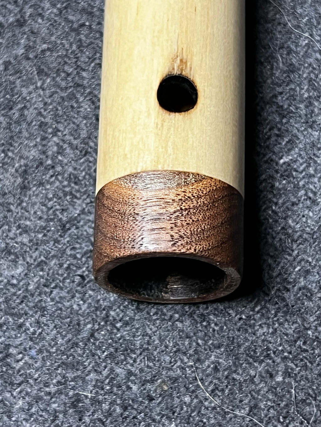 Reclaimed Poplar Flute — F#, 432 Hz