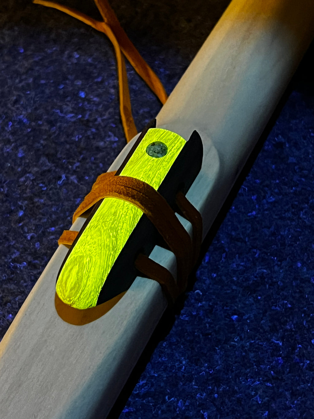 Reclaimed Poplar Flute — F#, 432 Hz