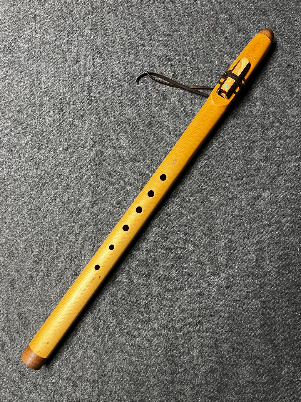 Reclaimed Ponderosa Pine Flute — Key of D, 440 Hz