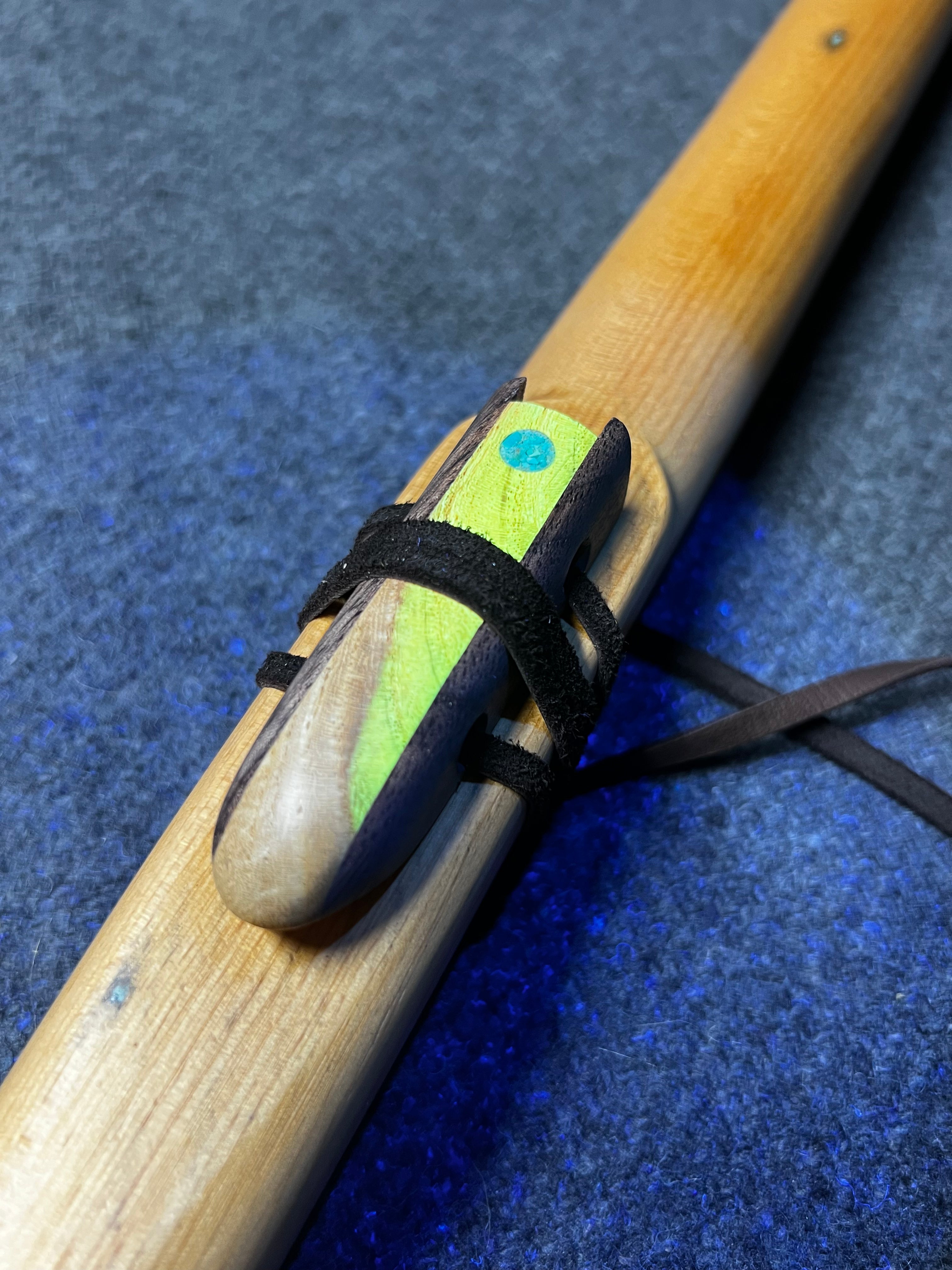 Reclaimed Ponderosa Pine Flute — Key of D, 440 Hz