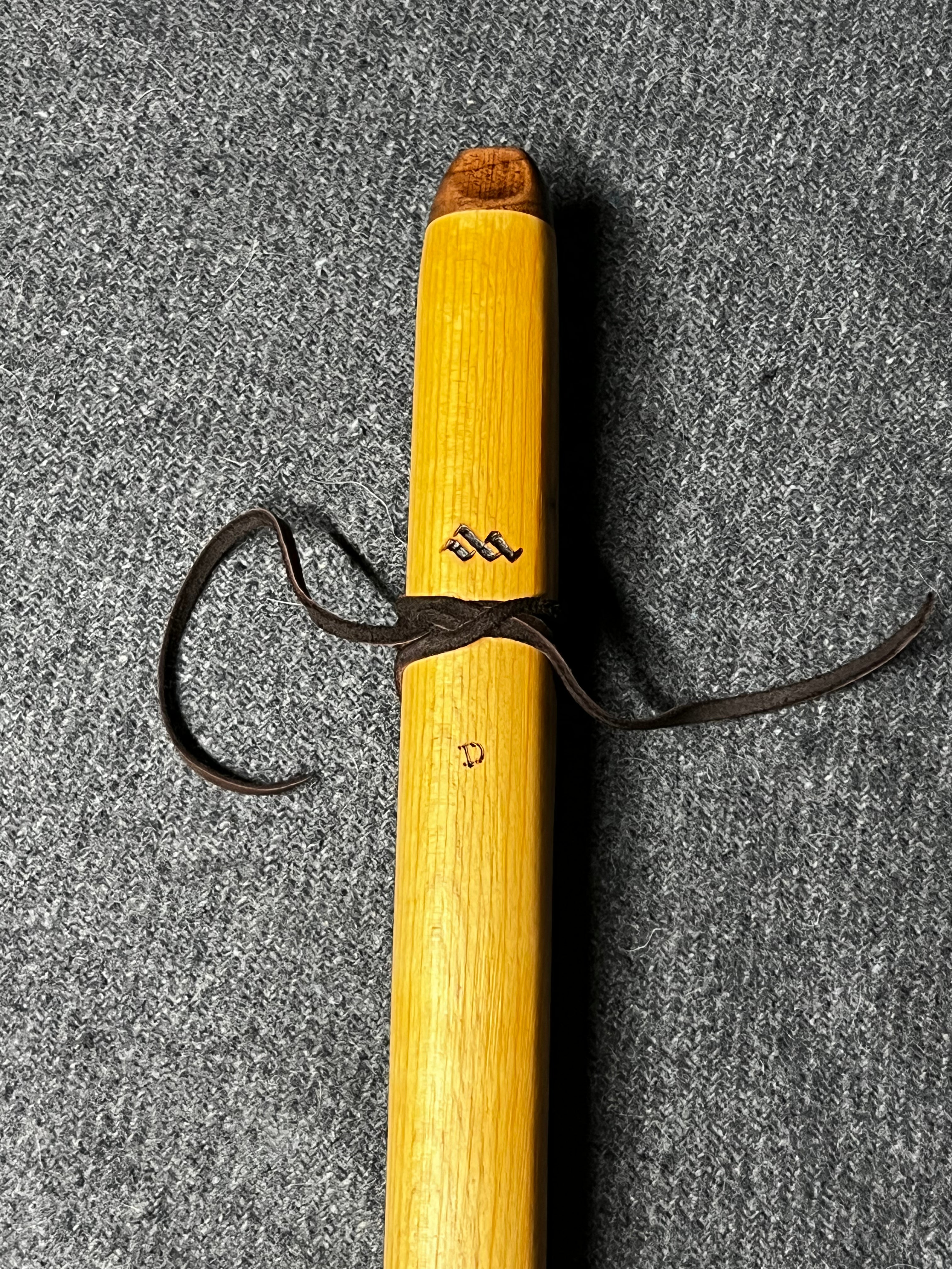 Reclaimed Ponderosa Pine Flute — Key of D, 440 Hz