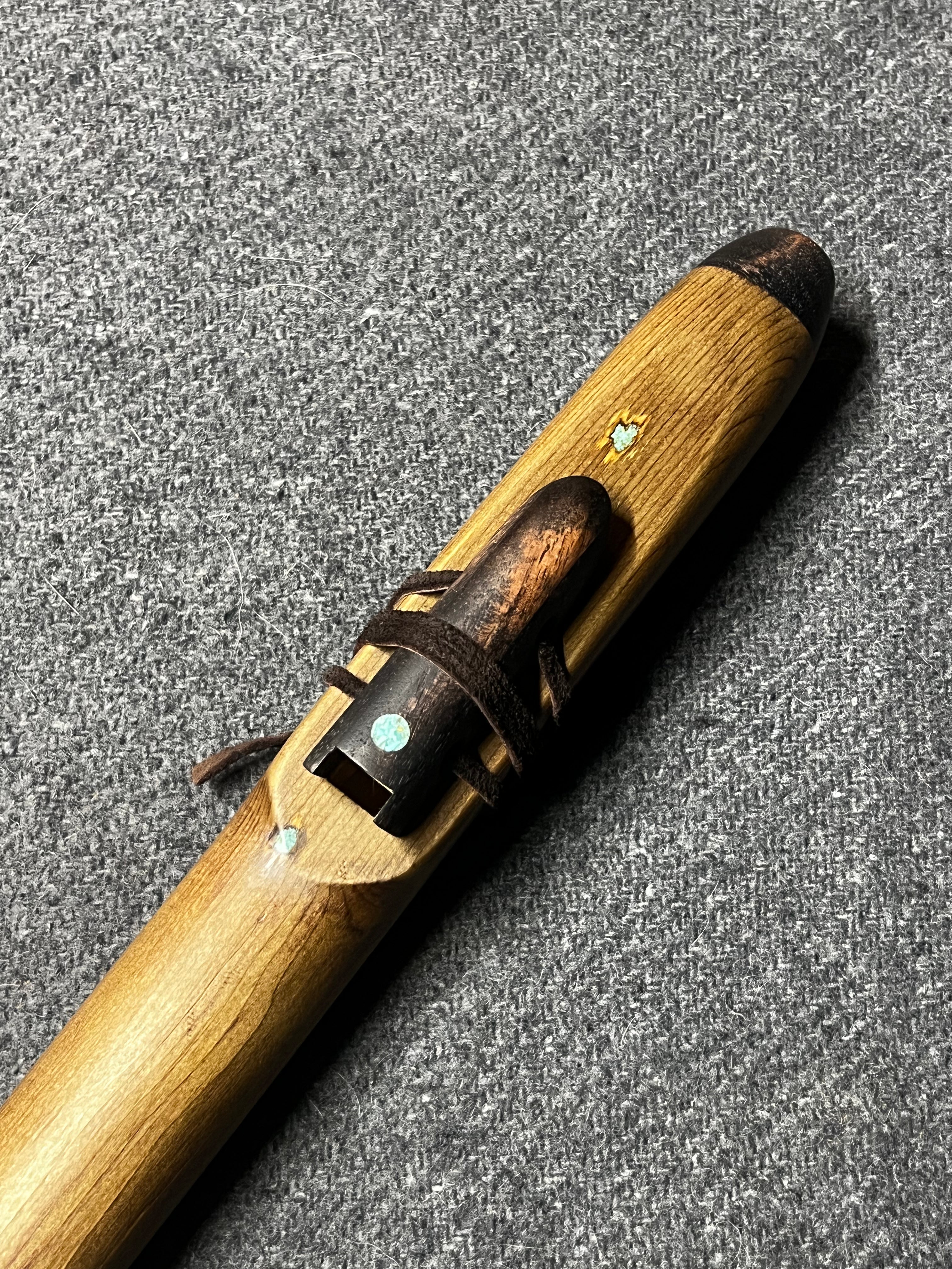 Reclaimed Ponderosa Pine Flute — Key of F, 432 Hz