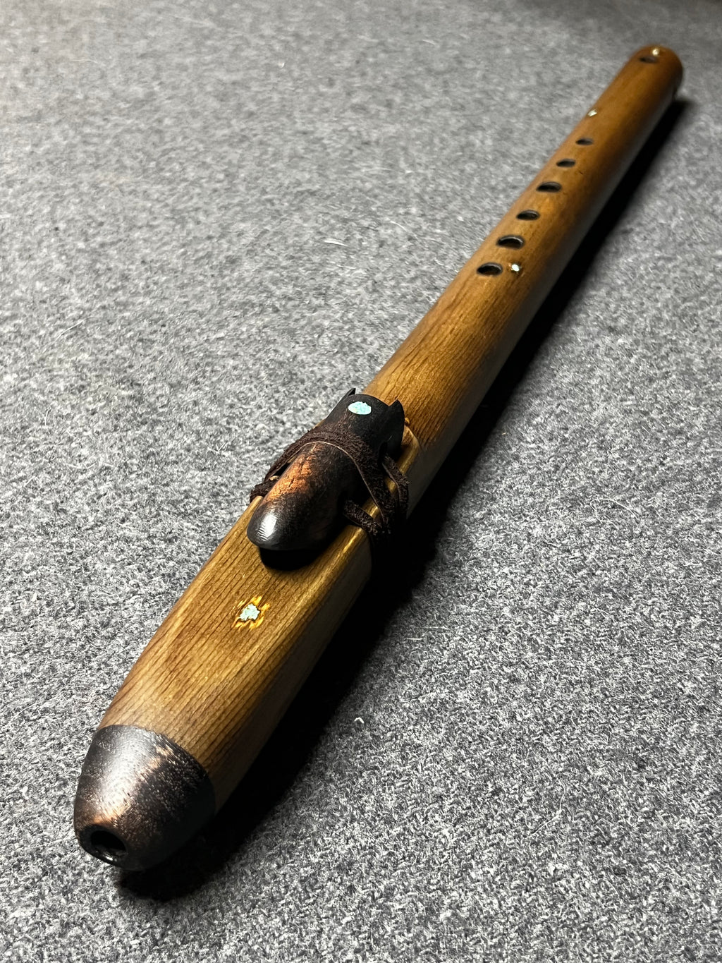 Reclaimed Ponderosa Pine Flute — Key of F, 432 Hz