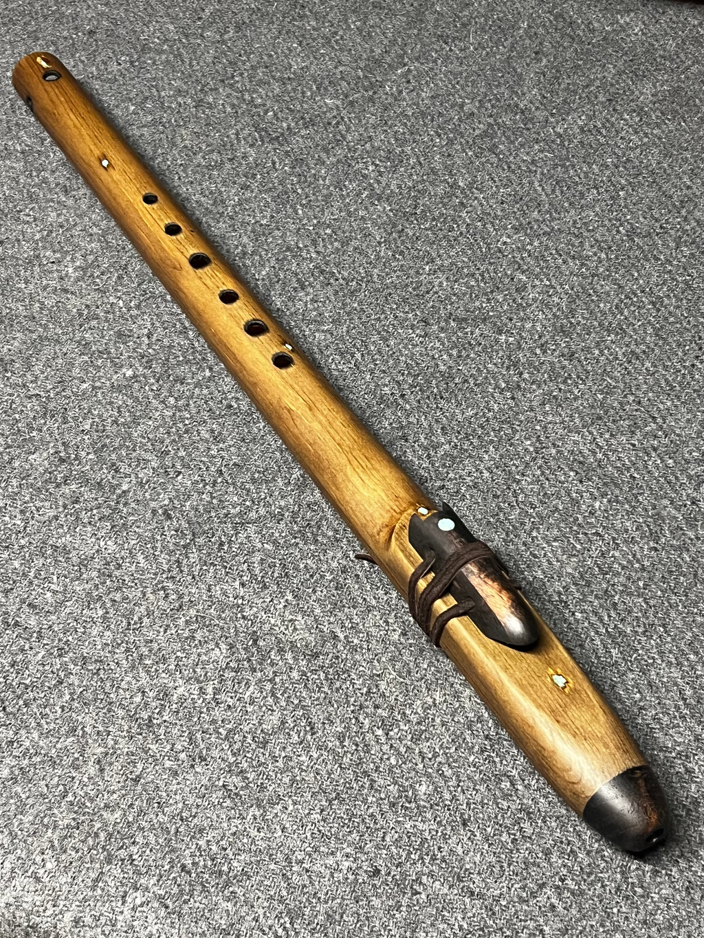 Reclaimed Ponderosa Pine Flute — Key of F, 432 Hz