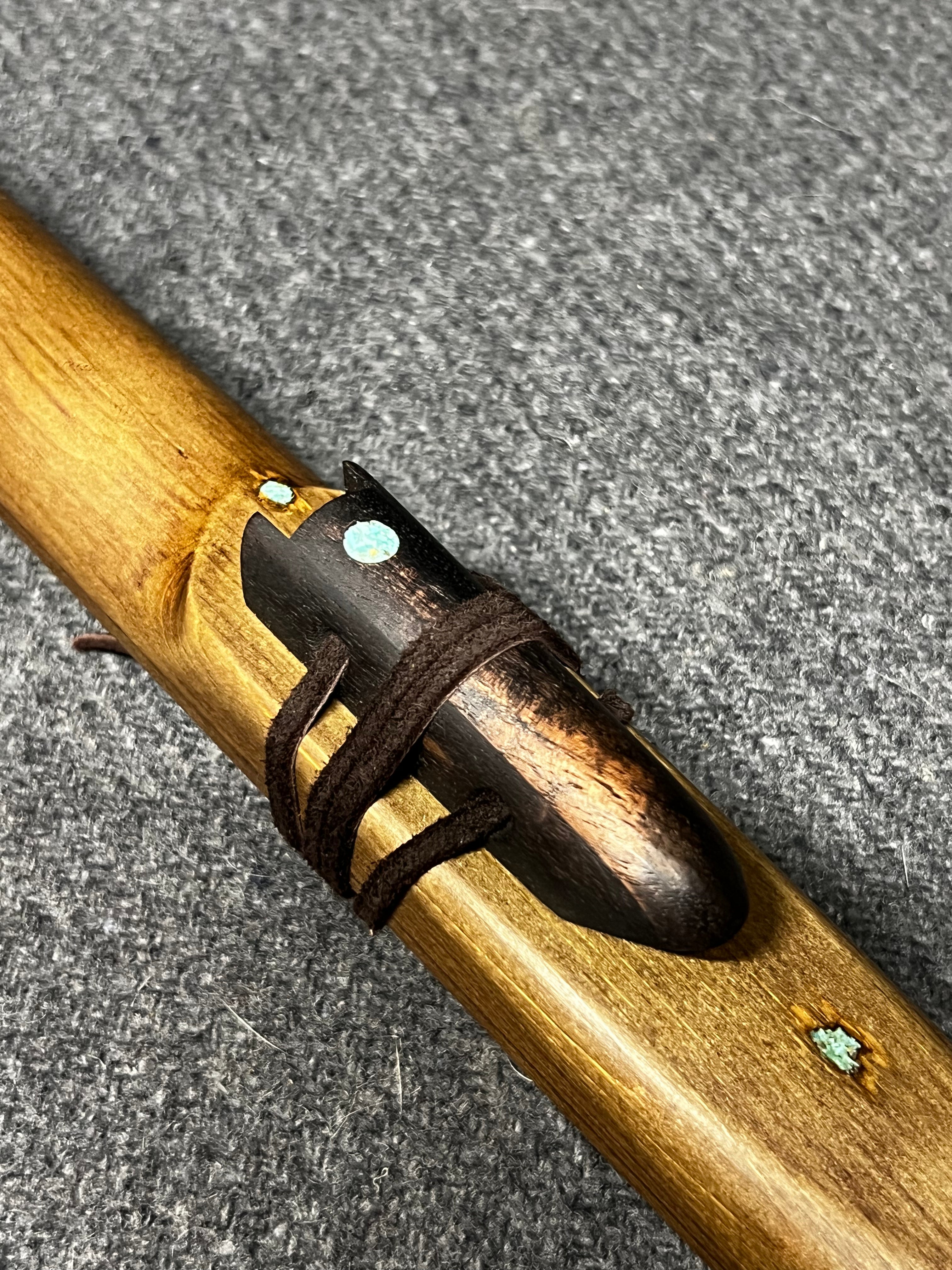 Reclaimed Ponderosa Pine Flute — Key of F, 432 Hz