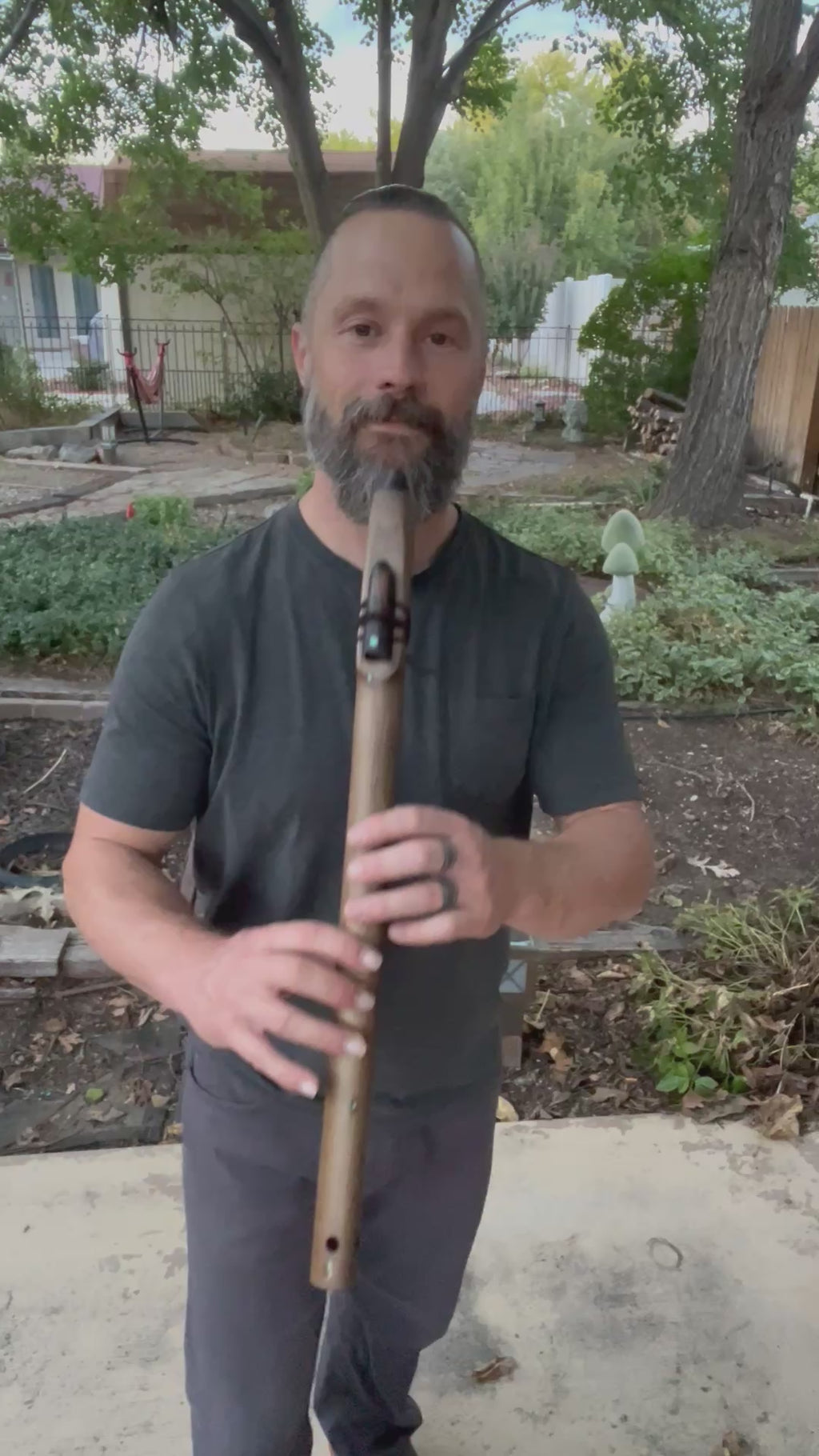 Reclaimed Ponderosa Pine Flute — Key of F, 432 Hz