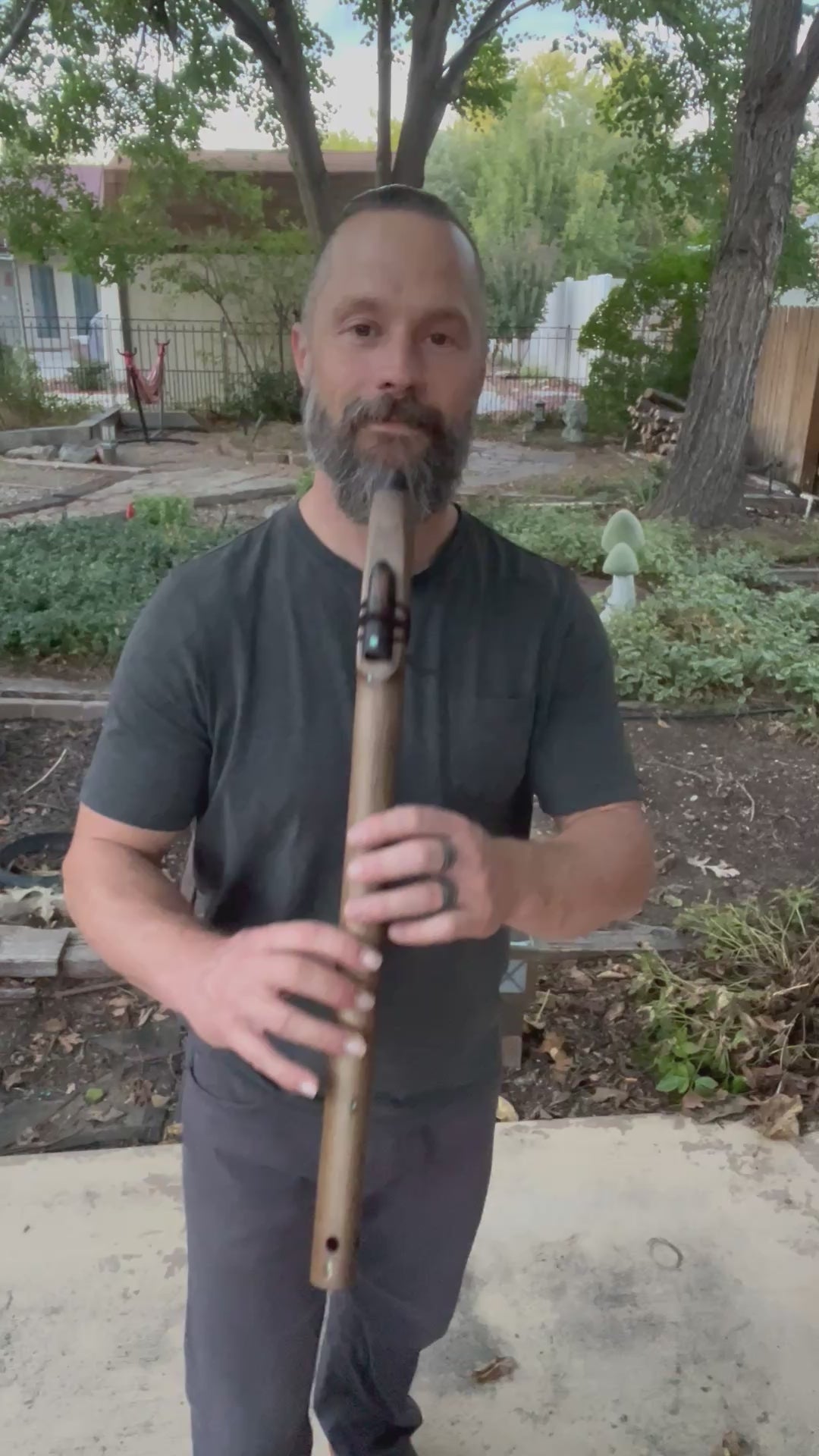 Reclaimed Ponderosa Pine Flute — Key of F, 432 Hz